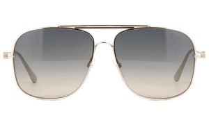 TOM FORD TF669 28B 60 Men Sunglass Pale Gold