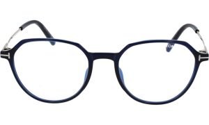 TOM FORD TF5875-B 090 52 Men Optical Frame Blue