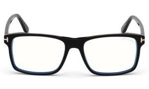 TOM FORD TF 5682B 001 54 Unisex Clip on Sunglass Black