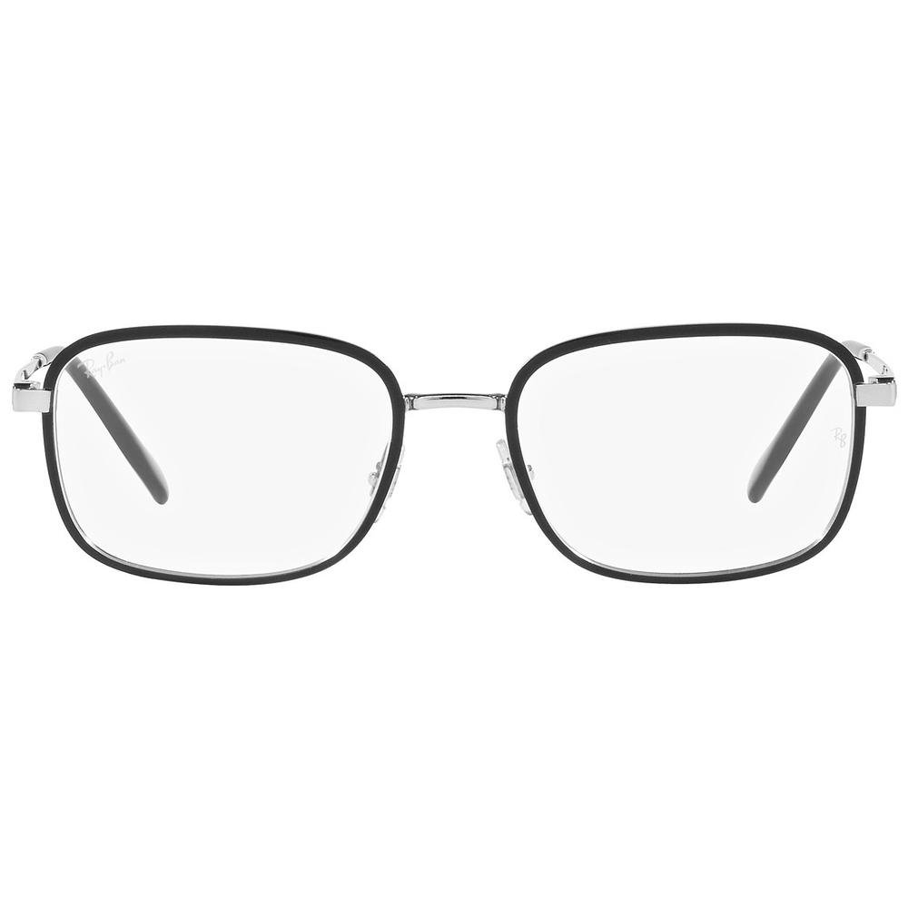 RAYBAN RB 6495 2861 Men Optical Frame Black and Silver
