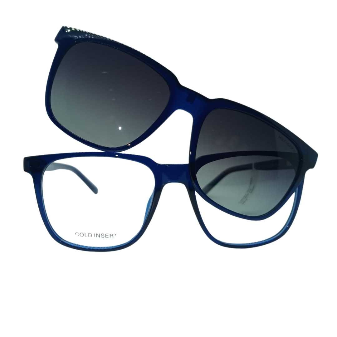 TOMMY HILFIGER TH 1089 C3 Men Optical with Clip-On Sunglass Blue