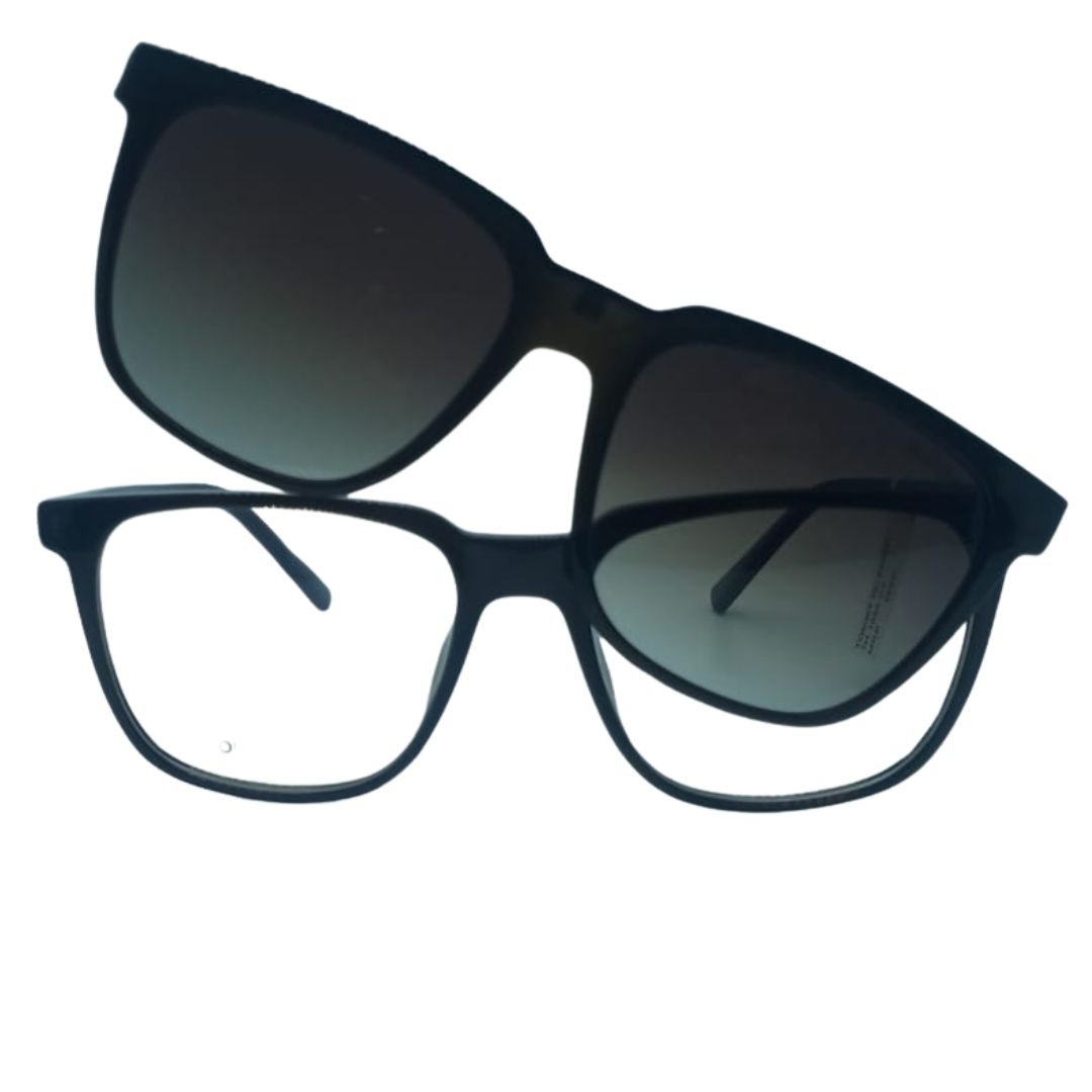 TOMMY HILFIGER TH 1089 C5 Men Optical with Clip-On Sunglass Olive Green