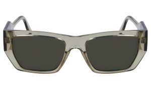 Karl Lagerfeld KL-6123S 275 Unisex Sunglass LIGHT KHAKI