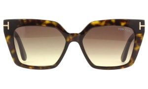 TOM FORD TF1030 52F Women Sunglass Havana