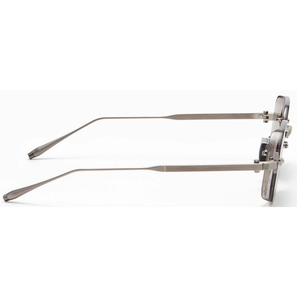 AKONI AKS 307C 47 Unisex Sunglass SILVER - Image 3