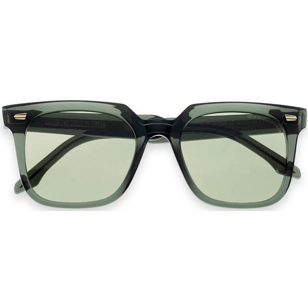 Cutler and Gross C&G SN 1387 07 Unisex Sunglass Aviator Blue - Image 3