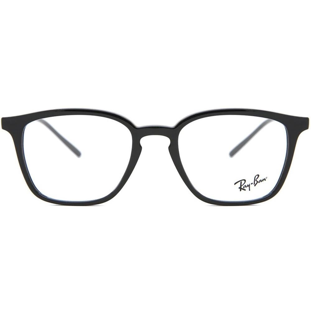 RAYBAN RB 7185 2000 Unisex Optical Glasses Black