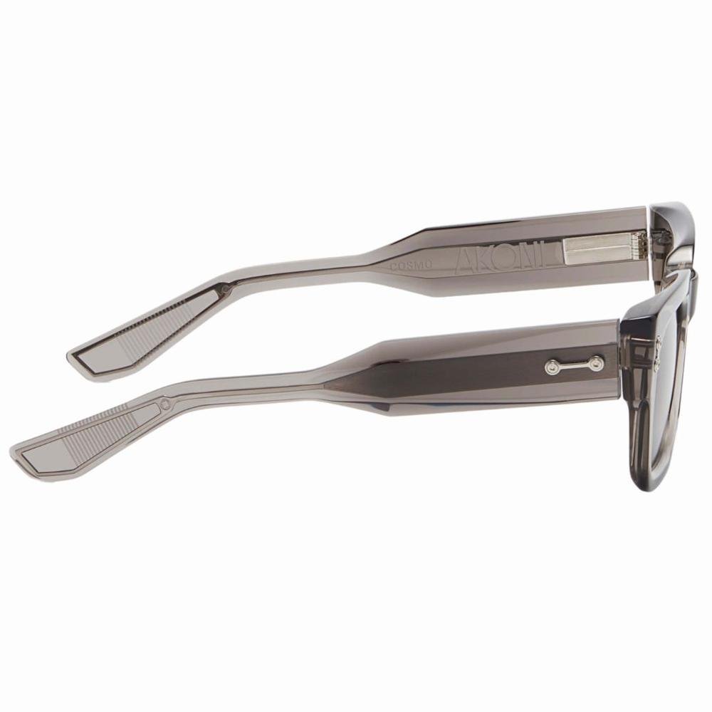 AKONI AKS 114C 52 Unisex Sunglass Grey Crystal - Image 3