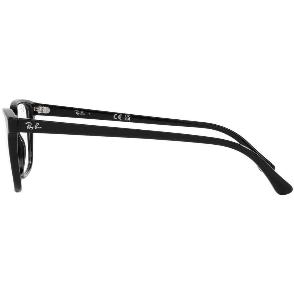 RAYBAN RB 5418 2000 Unisex Optical Frame Black - Image 3