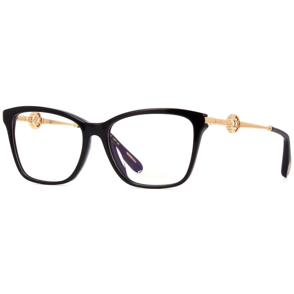 CHOPARD VCH318S 0700 Women Optical Frame Black & Gold - Image 2