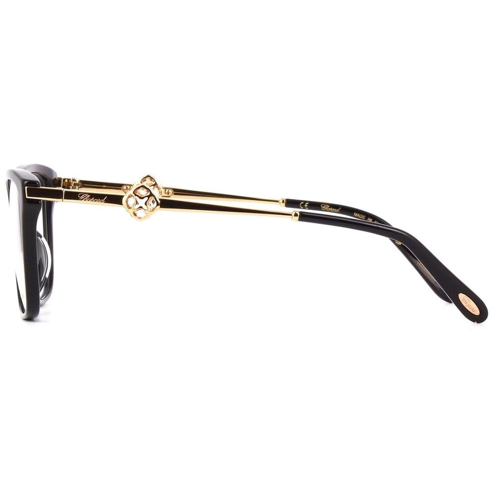 CHOPARD VCH318S 0700 Women Optical Frame Black & Gold - Image 3