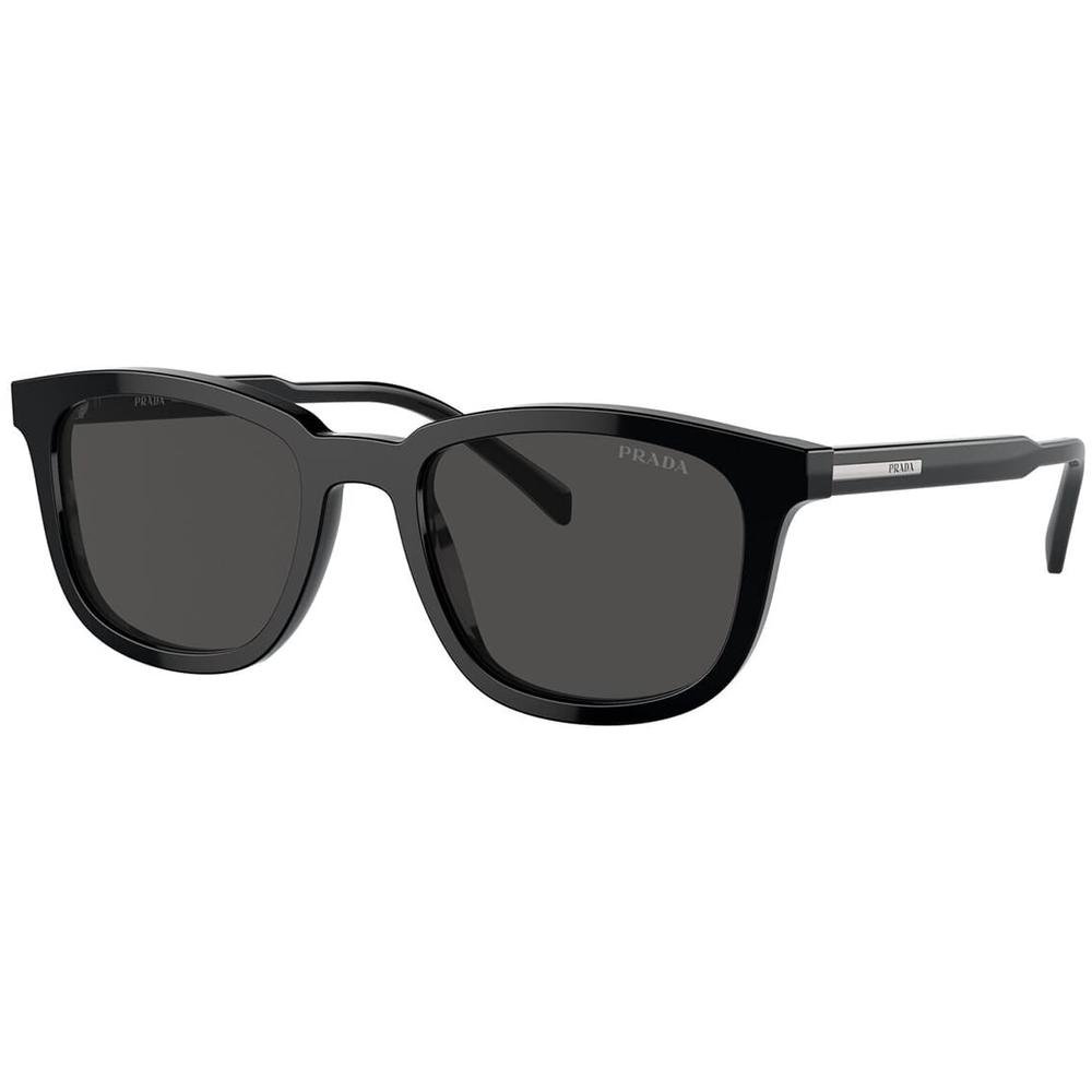 PRADA SPR A21 16K-08Z Men Sunglass Black - Image 2