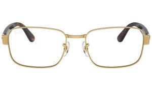 RAYBAN RB6529 2500 - METAL SHEET Rayban Gold brown Square