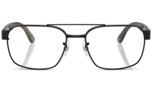 RAYBAN RB3751V 2509 - METAL SHEET Rayban Black Square