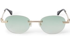 PALM ANGEL PERI10H 7654 56 Unisex Sunglass Gold Oval