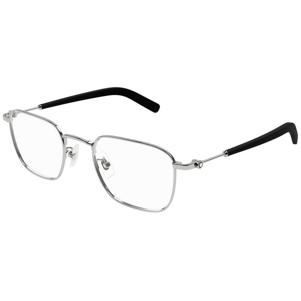 MONT BLANC MB0389O-007 52 - Metal full MONT BLANC Silver black Square - Image 2