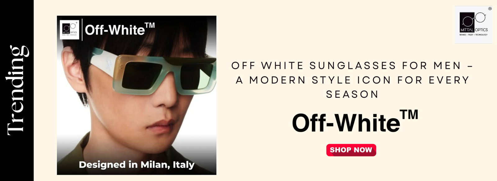 Off White Sunglasses Men – A Modern Style Icon for Every Season