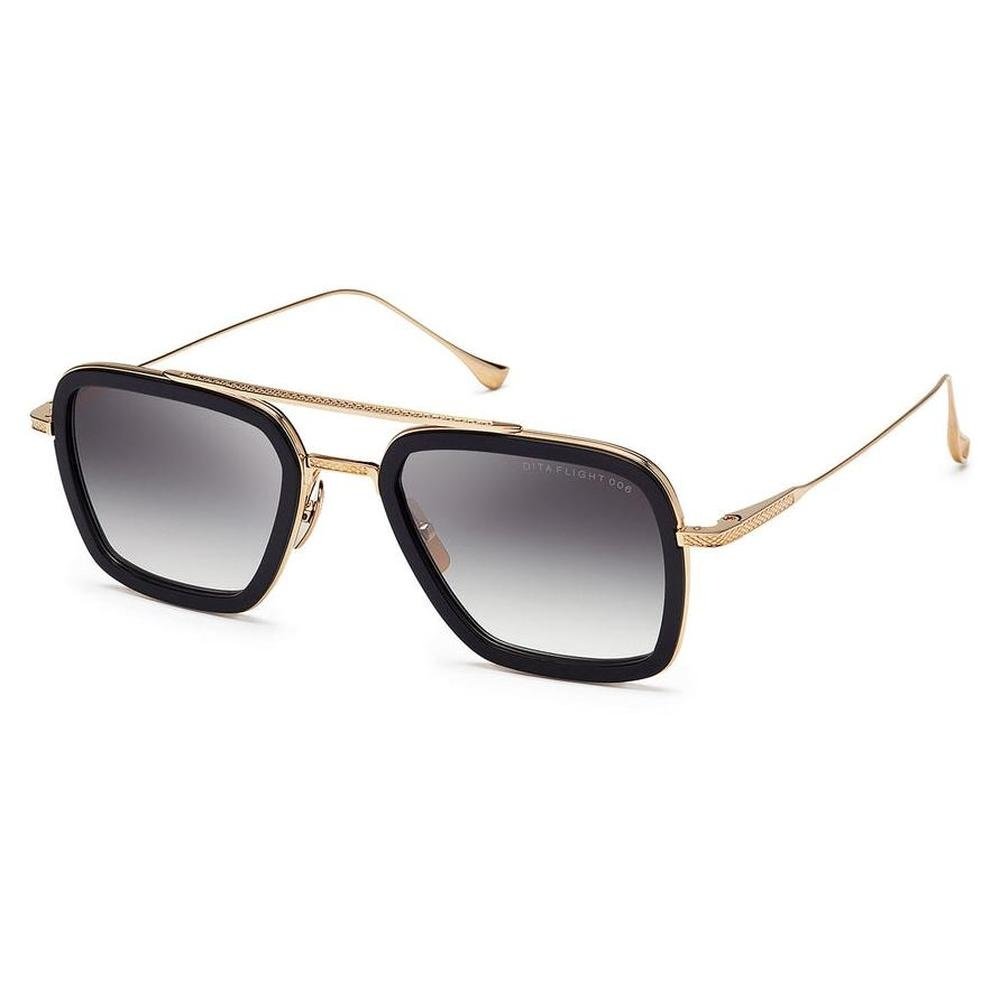 DITA 7806-B FLIGHT 006 52 - METAL SHEET DITA Black gold Square