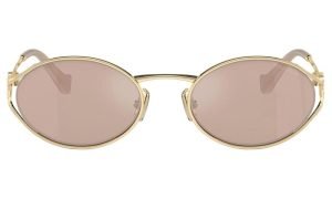 MIU MIU SMU 52Y ZVN20F 54 - Metal full MIU MIU Gold Ladies