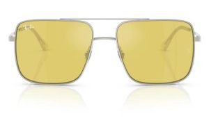 RAYBAN RB3758 003/6D 56 - Metal full Rayban Silver Square