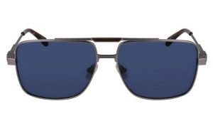 SALVATORE FERRAGAMO SF318 021 60 - Metal full SALVATORE FERRAGAMO Silver Square