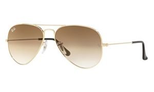 RAYBAN RB3025I 001/51 62 - Metal full Rayban Gold Aviator