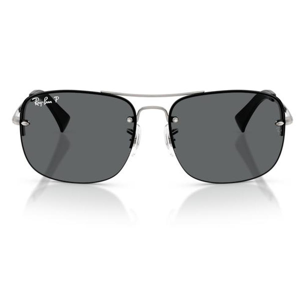 RAYBAN RB3761I 004/81 59 - 3 pcs Rayban Silver Square