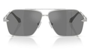 VERSACE VE2284 10006G 63 - Metal full VERSACE Silver black Square