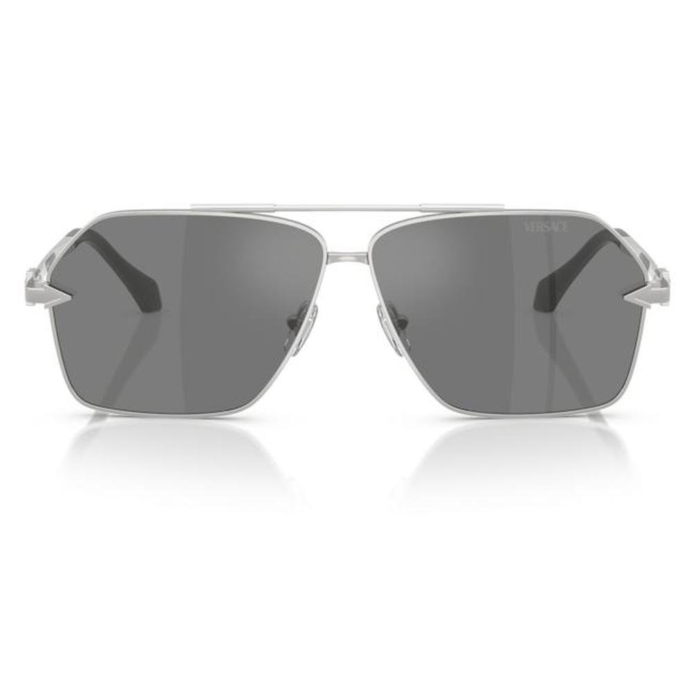 VERSACE VE2284 10006G 63 - Metal full VERSACE Silver black Square