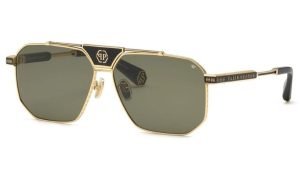 PHILIPP PLEIN PP152V 0302 63 - Metal full PHILIPP PLEIN Gold Square