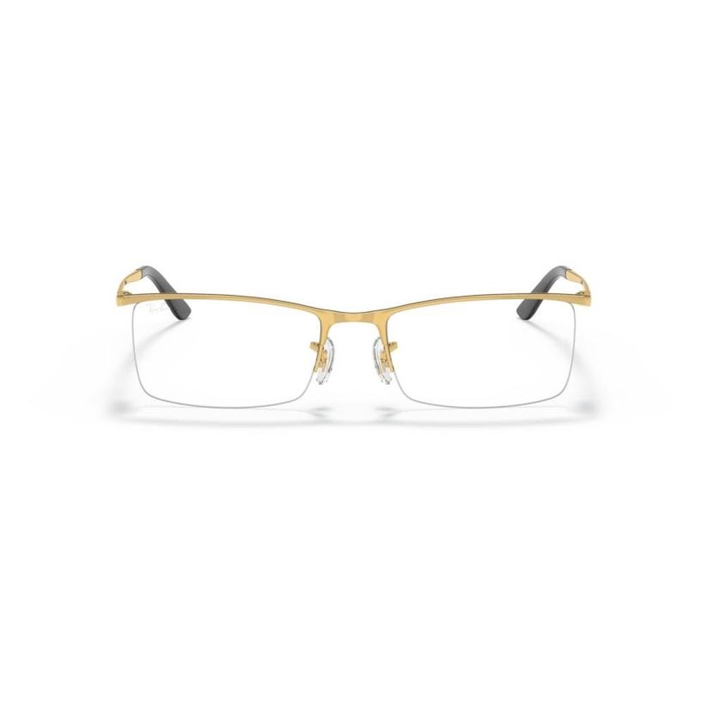 RAYBAN RB6323I 2500 52 - Metal Supra Rayban Gold Square