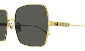 GUCCI GG1434S 001 57 - Metal full Gucci Gold Ladies