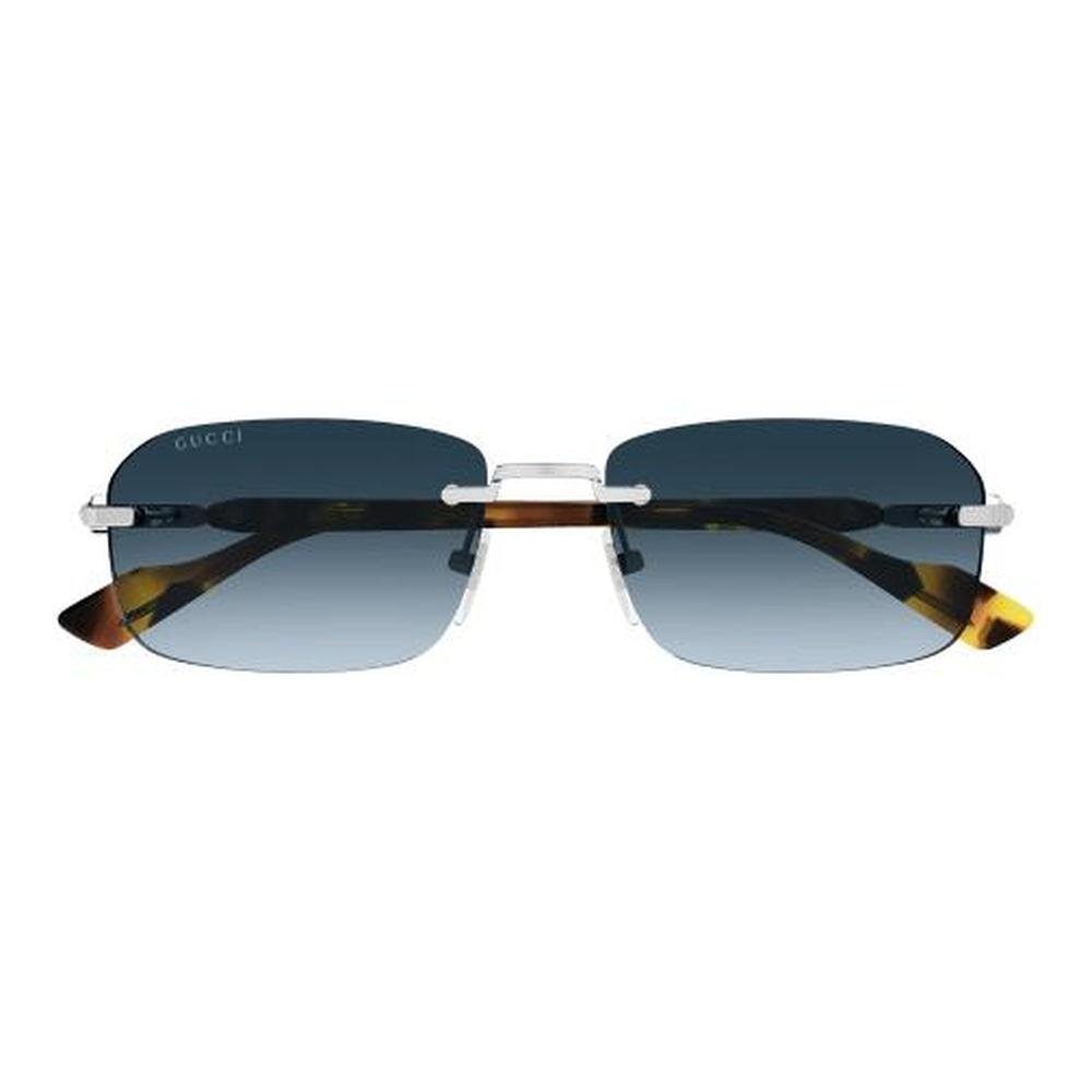 GUCCI GG1221S 007 56 - 3 pcs Gucci Silver Square