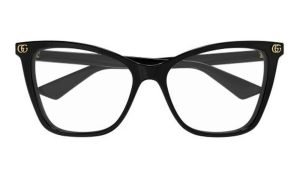 GUCCI GG18170O 001 55 - Sheet full Gucci Black Cateye