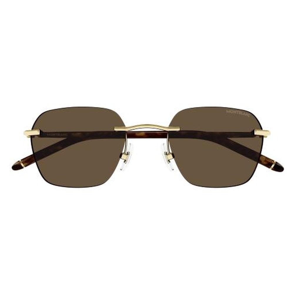 MONT BLANC MB0270S 004 51 - 3 pcs MONT BLANC Gold brown Square