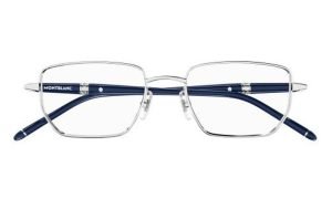 MONT BLANC MB0347O 005 54 - Metal full MONT BLANC Silver Square