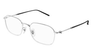 MONT BLANC MB0414OA 003 54 - Metal full MONT BLANC Silver Square