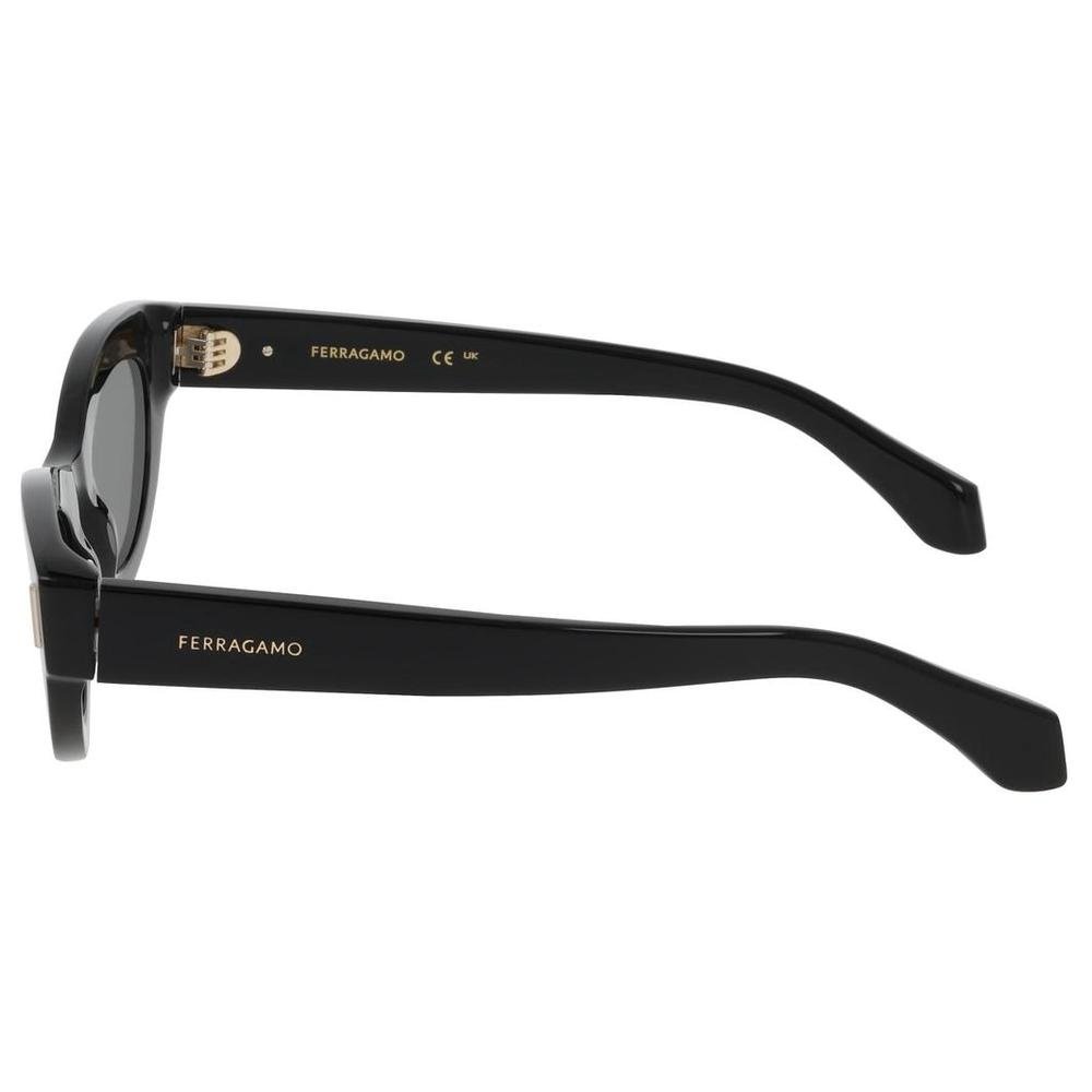 SALVATORE FERRAGAMO SF2062E 001 49 - Sheet full SALVATORE FERRAGAMO Black Cateye - Image 2