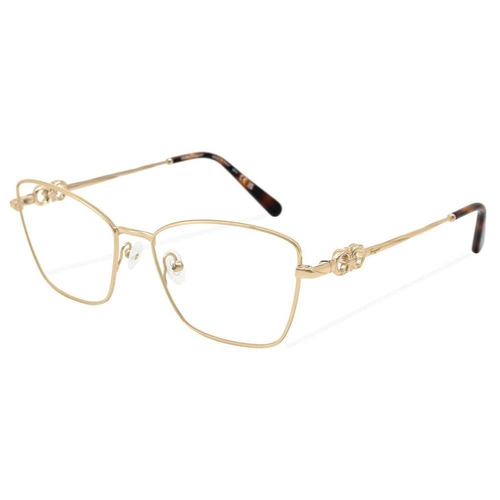 SALVATORE FERRAGAMO SF2224 710 54 - Metal full SALVATORE FERRAGAMO Rose GOLD Ladies - Image 2