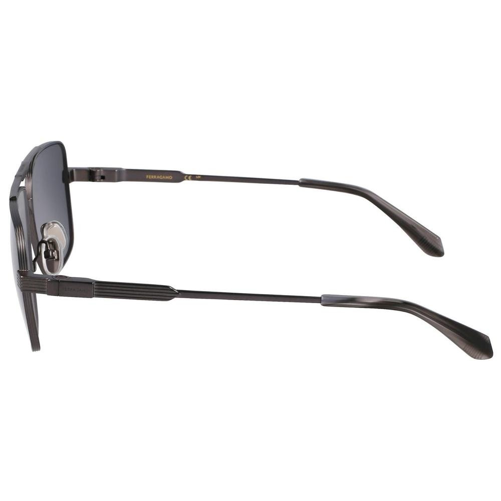 SALVATORE FERRAGAMO SF318 018 60 - Metal full SALVATORE FERRAGAMO Black Square - Image 2