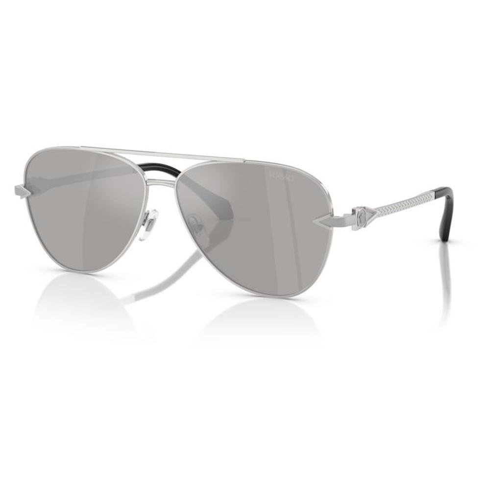 VERSACE VE2283 10006G 61 - Metal full VERSACE Silver Aviator - Image 2