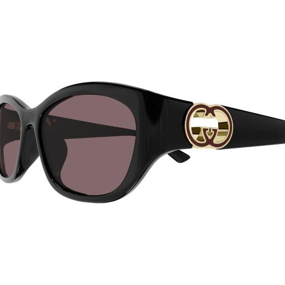 GUCCI GG1826SK 007 57 - Sheet full Gucci Black Ladies - Image 2