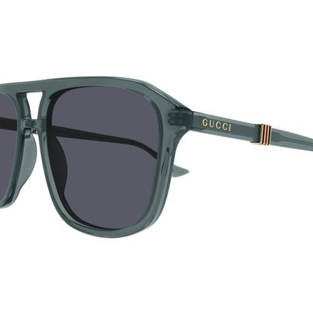 GUCCI GG1494S 003 57 - Sheet full Gucci GREEN Square - Image 2