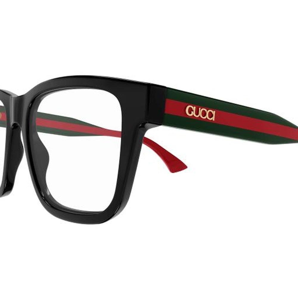 GUCCI GG1870O 005 56 - Sheet full Gucci Black red Square - Image 2