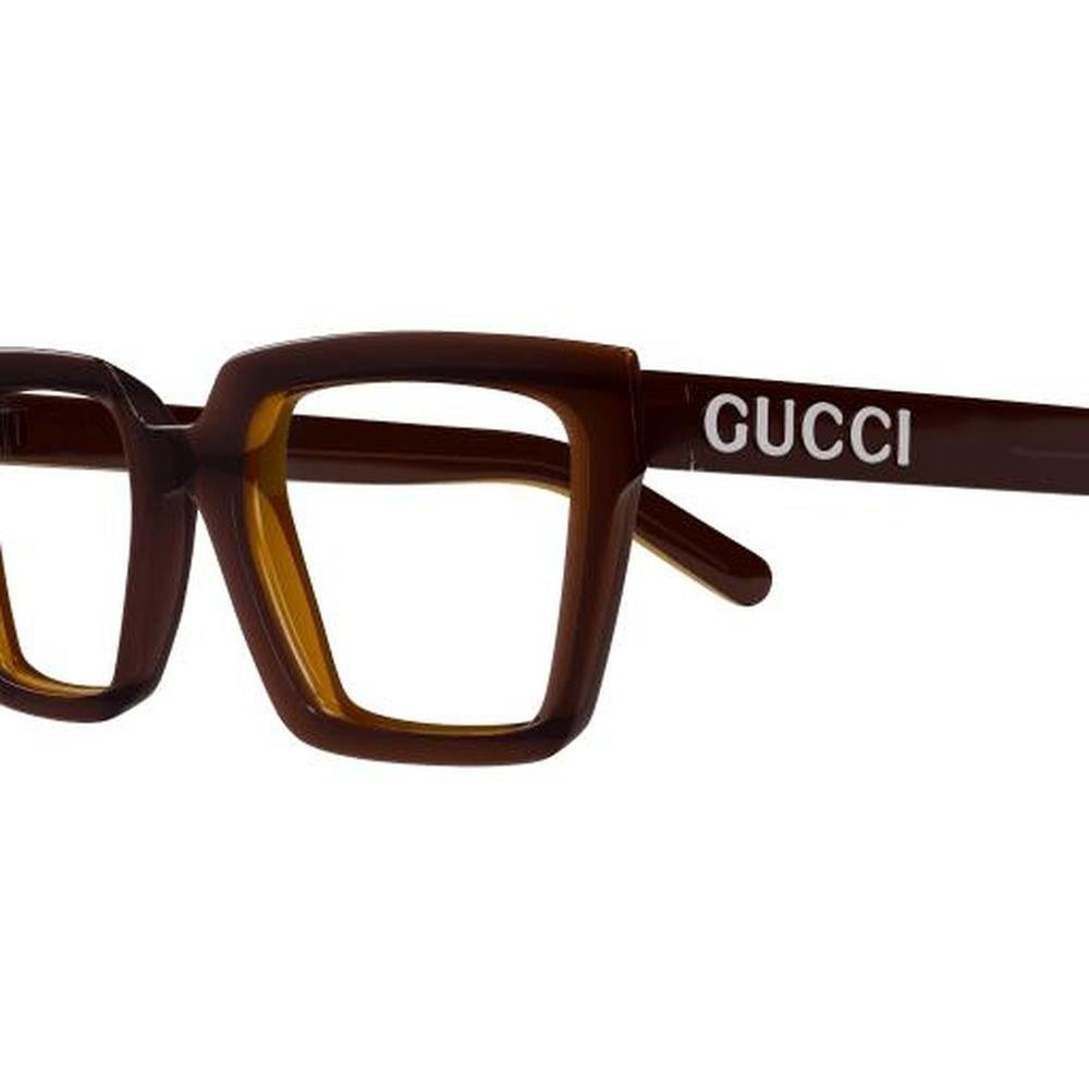 GUCCI GG1725O 002 52 - Sheet full Gucci Brown Square - Image 2