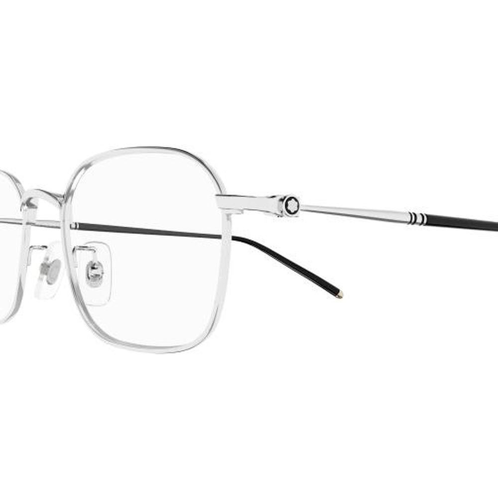 MONT BLANC MB0414OA 003 54 - Metal full MONT BLANC Silver Square - Image 2