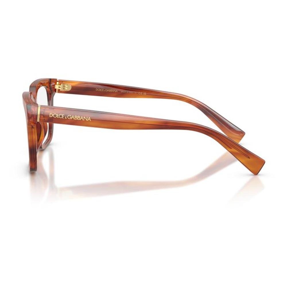 DOLCE & GABBANA DG3422 3221 53 - Sheet full DOLCE&GABBANA Orange Square - Image 2