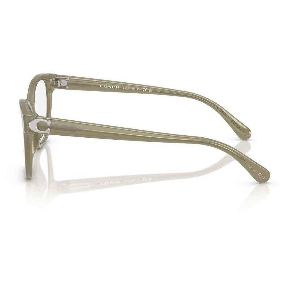 COACH HC6246U 5840 53 - Sheet full COACH GREEN Cateye - Image 2