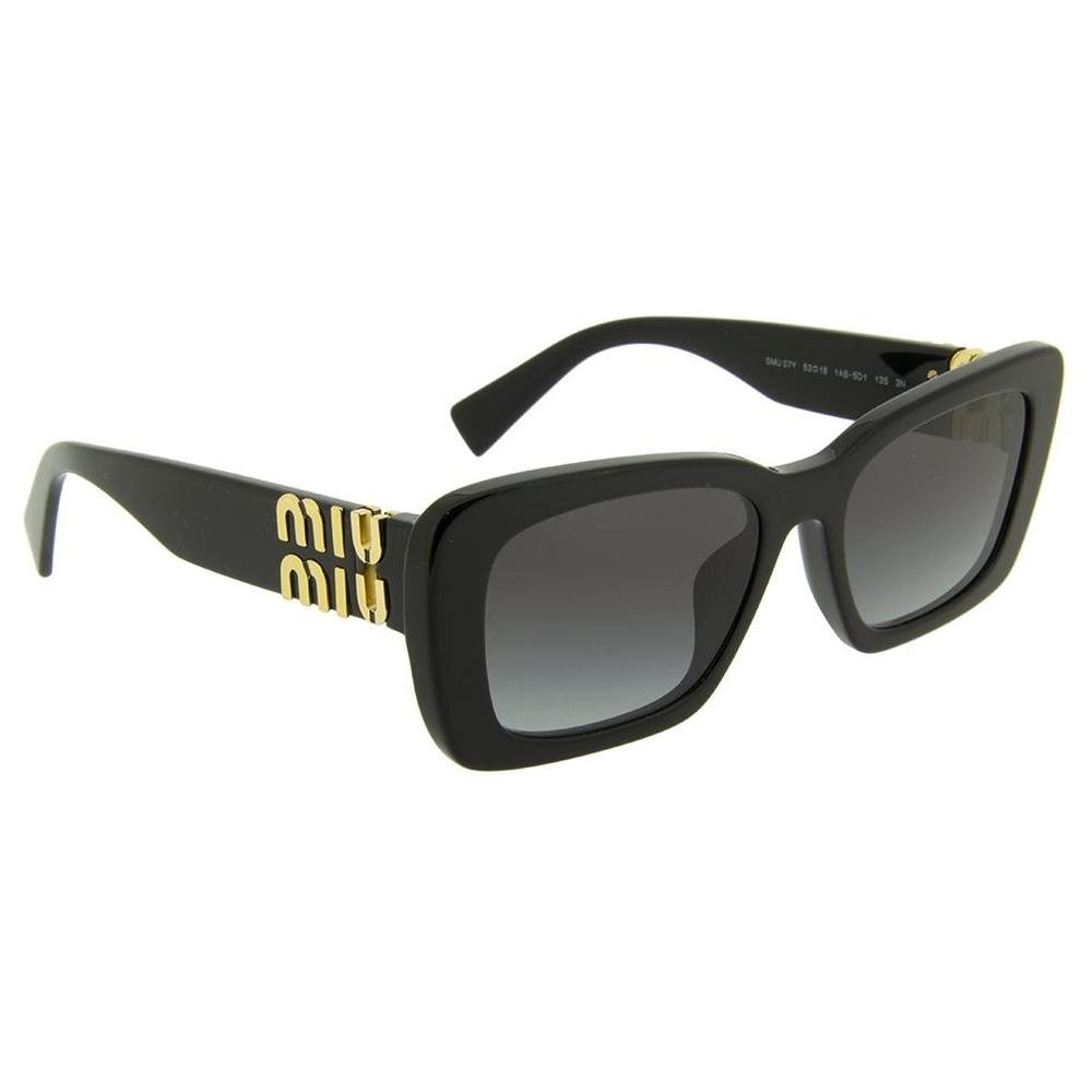 MIU MIU SMU 07Y 1AB5D1 53 - Sheet full MIU MIU Black Ladies - Image 2