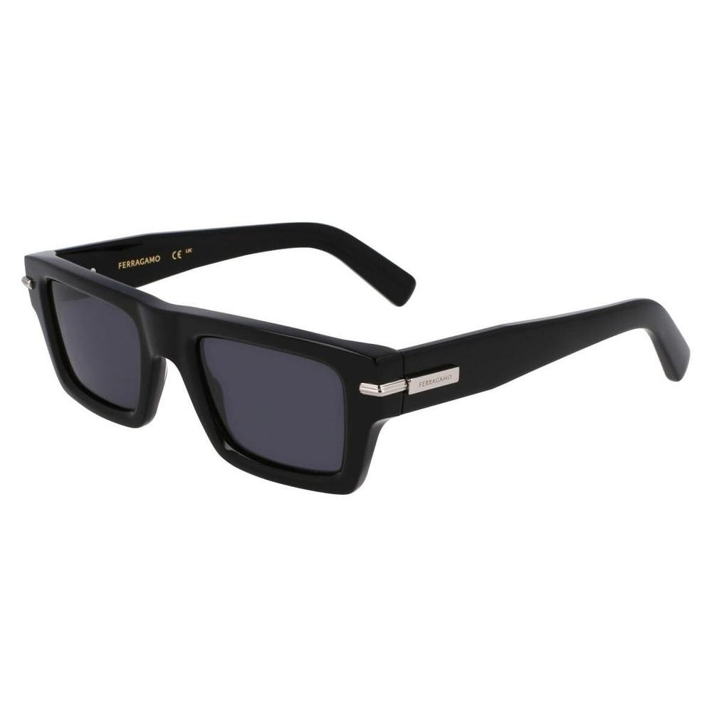 SALVATORE FERRAGAMO SF2034 001 50 - Sheet full SALVATORE FERRAGAMO Black Square - Image 3